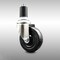 Service Caster 4 Inch 316SS Soft Rubber Wheel Swivel 1-5/8 Inch Expanding Stem Caster SCC SCC-SS316EX20S414-SRS-158 - alternate 1